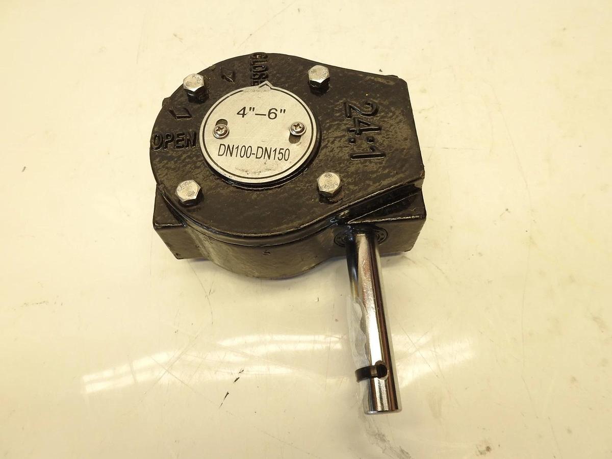 New DN100-DN150 24:1 Gearbox Flange