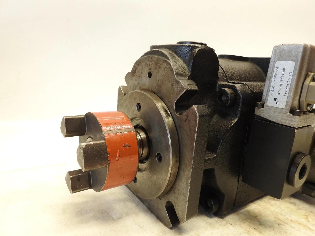 Oem Parker PV020R1K1S1NPPR Hydraulic Piston Pump 4 Bolt Holes Keyed Shaft
