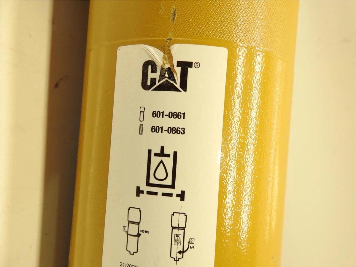 New Genuine Oem Cat 601-0861 601-0863 Engine Oil Filter And Housing