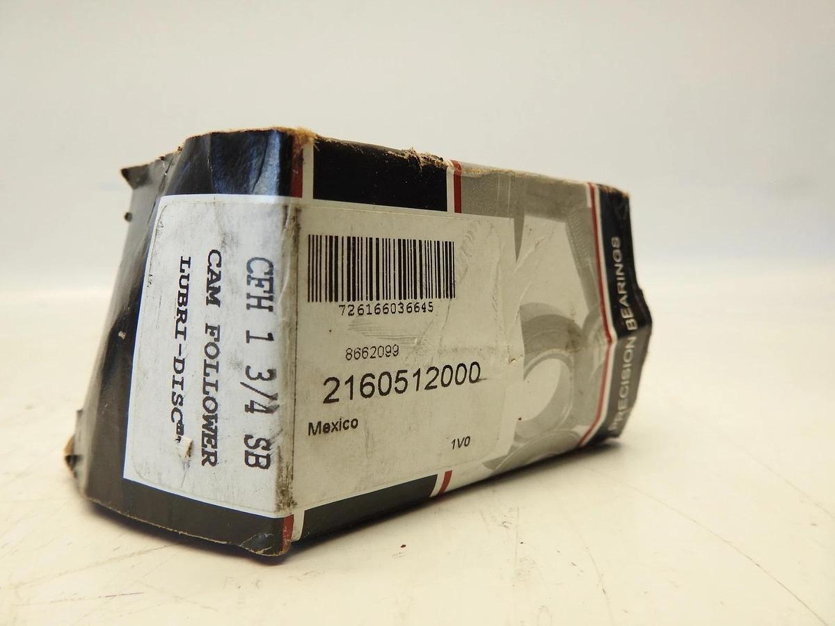 NEW MCGILL CFH1 3/4 SB 2160512000 LUBRI-DISC CAM FOLLOWER