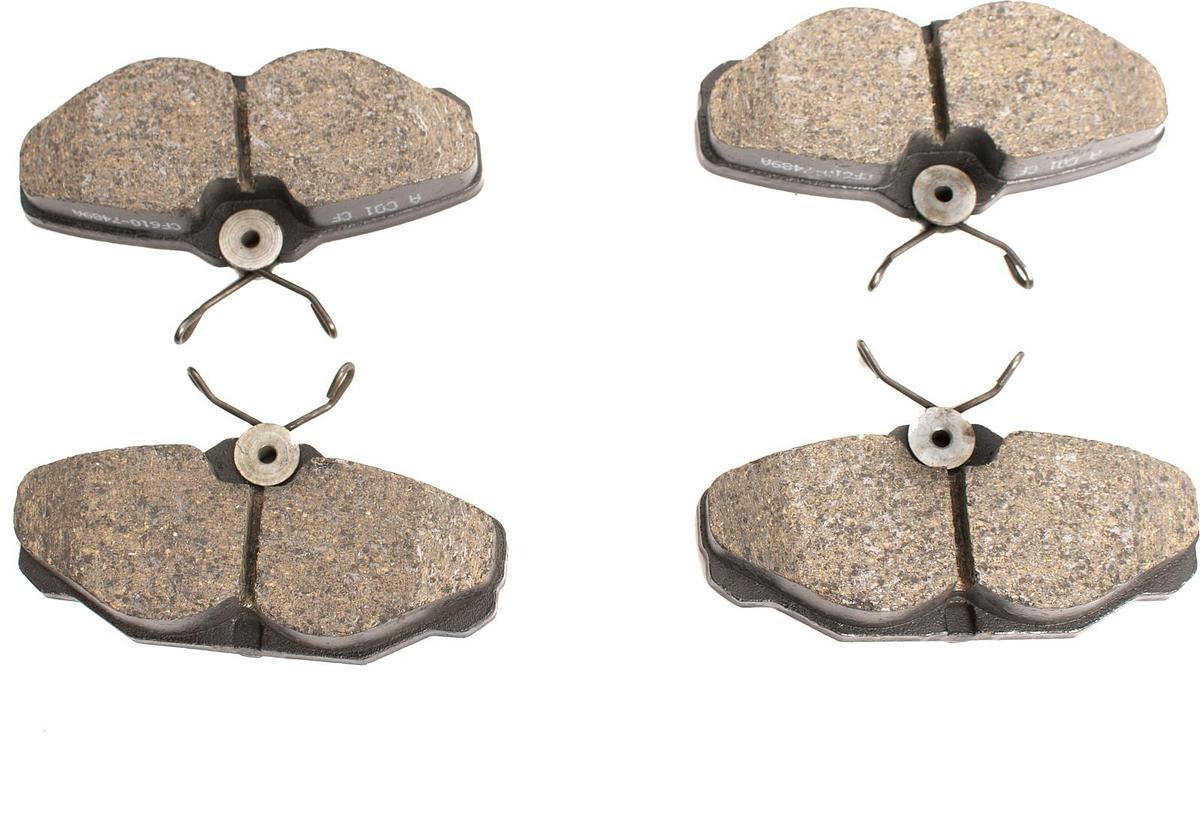 Dash 4 MD430 Premium Brake Pad, Semi-Metallic