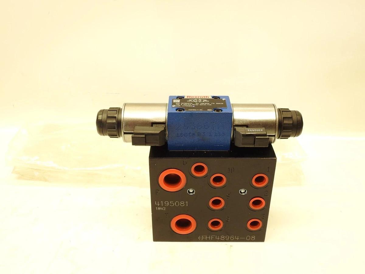 New Oem Jacobsen 4170062 LF3800 Hydraulic Mower Control Valve Rexroth R978919725