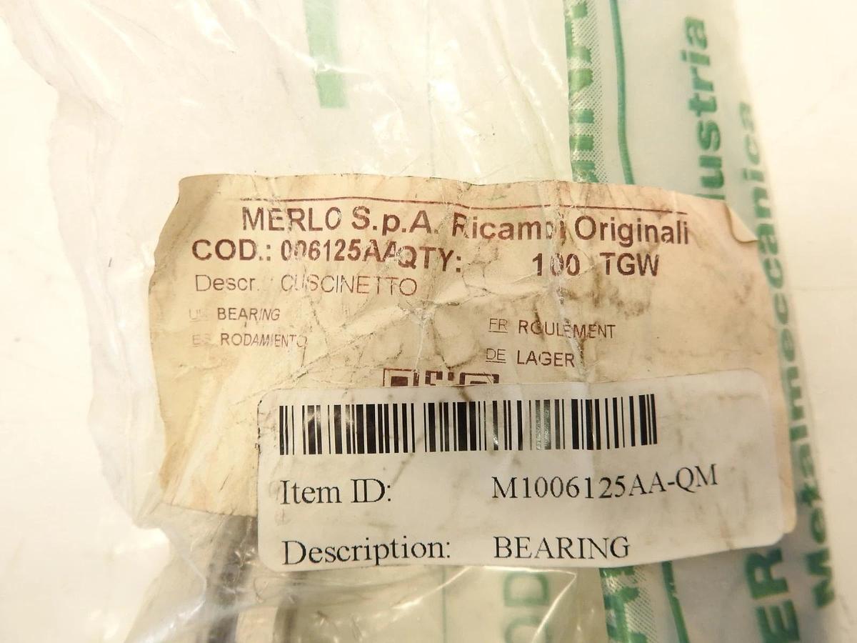 NEW GENUINE MERLO 006125AA BEARING