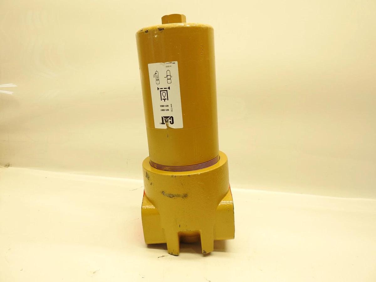 New Genuine Oem Cat 601-0861 601-0863 Engine Oil Filter And Housing