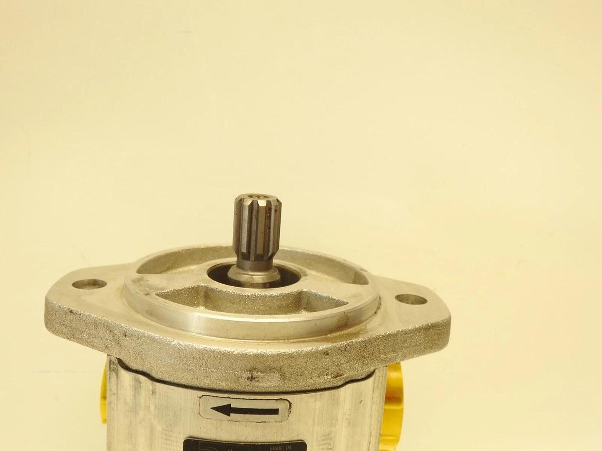 New Genuine Oem Parker 3349121837 Tandem Hydraulic Gear Pump