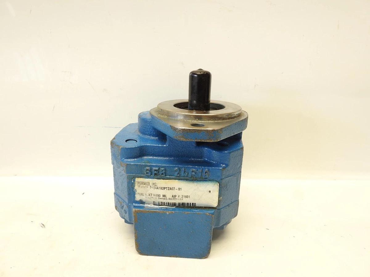 New Oem PERMCO P124A182PTZA07-81 P124 Series Hydraulic Gear Pump