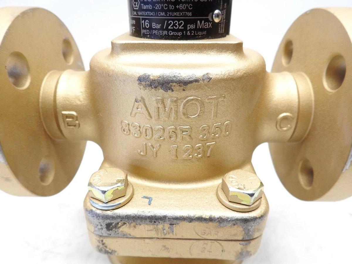 New Genuine AMOT Thermostatic Valve 1EMSj13011-0-5-AA 83026R 350
