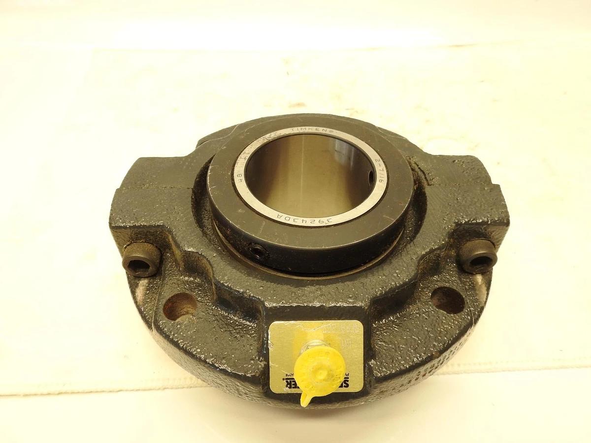 New Genuine Sealmaster RFPA 207  Piloted Flange Roller Bearing, 2.4375"