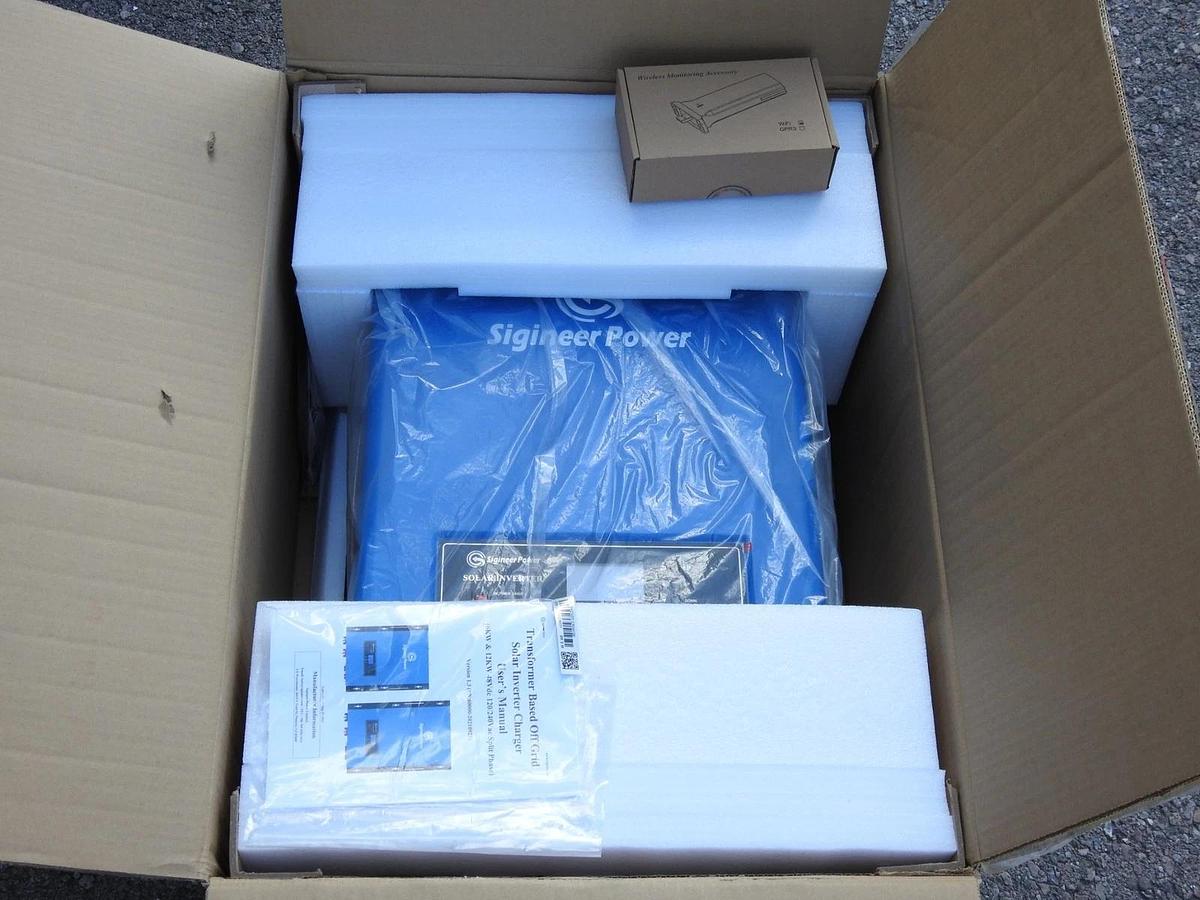 New Genuine Sigineer M6048D Off-Grid Solar Inverter 48VDC,150A 6000W