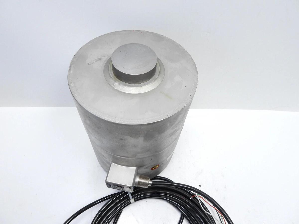 RICE LAKE RL8C2P1SST-200K STAINLESS STEEL COMPRESSION CANISTER LOAD CELL UNUSED