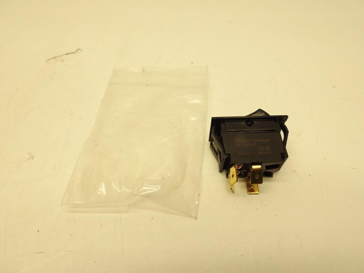 New Oem Carling 200a 250vac 2202r Rocker Switch