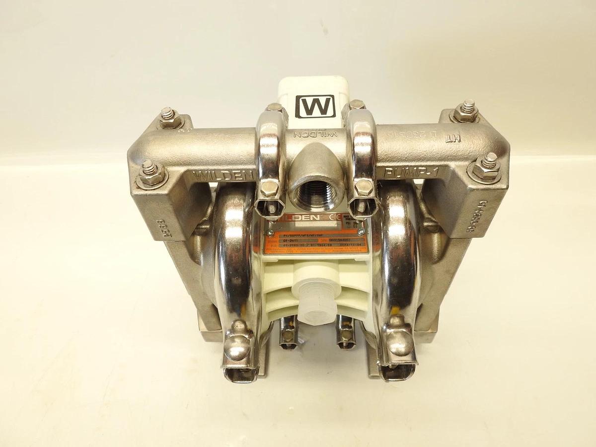 GENUINE WILDEN P1/SSPPP/WFS/WF/SWF AODD PUMP, 0.5" PRO-FLO, CLAMPED STAINLESS ST