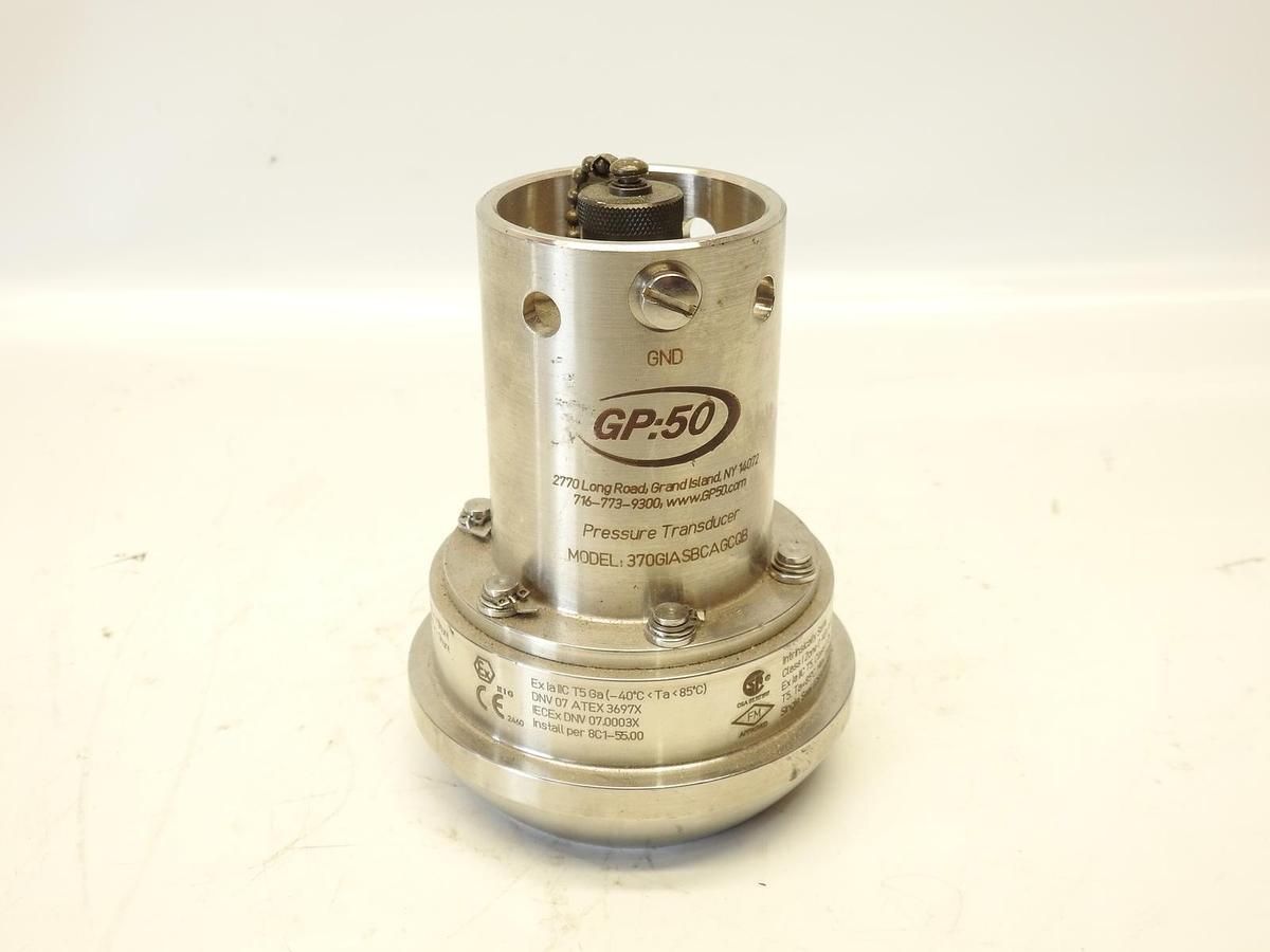 New GP:50 Weco Hammer Union Pressure Transducer Transmitter Model # 370ASBCA
