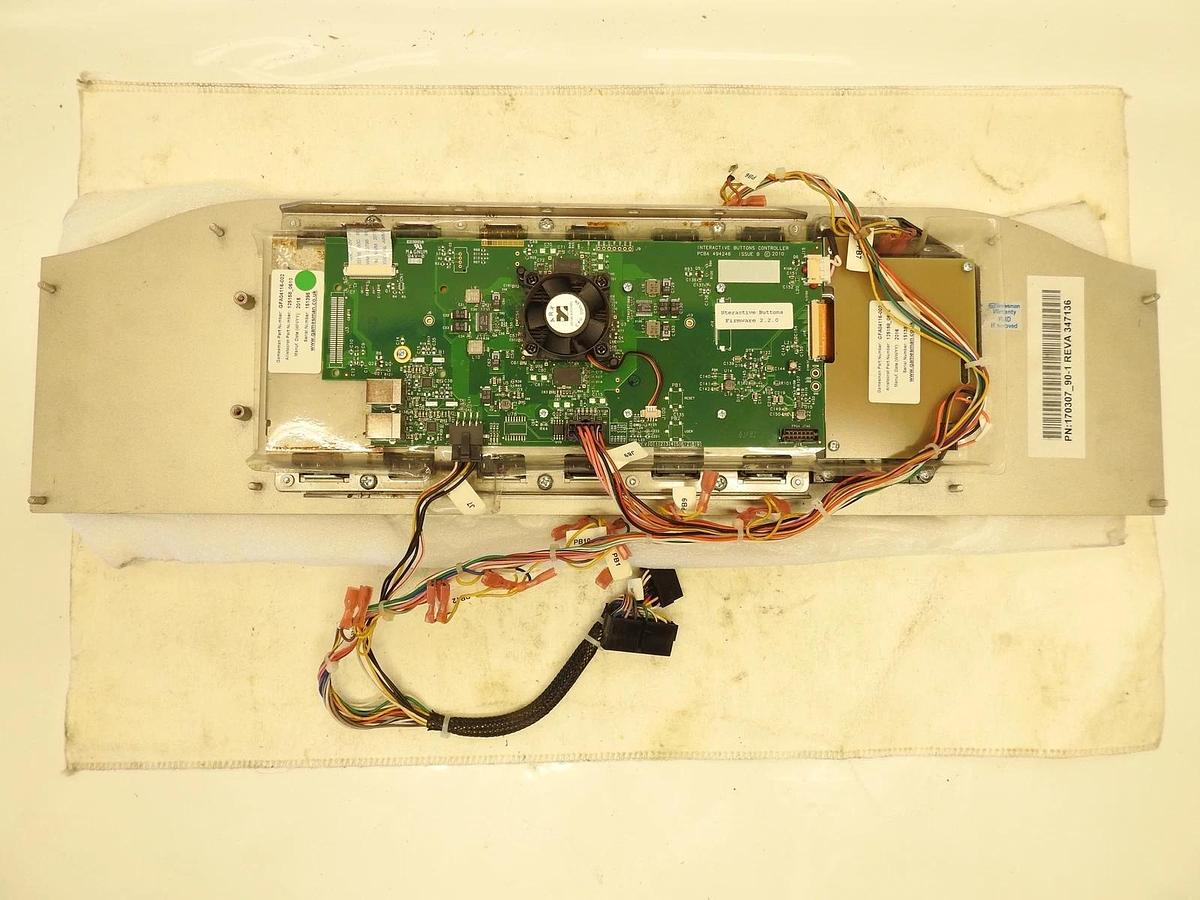New Gamesman GFA04116-002 Button Panel 125158_0610