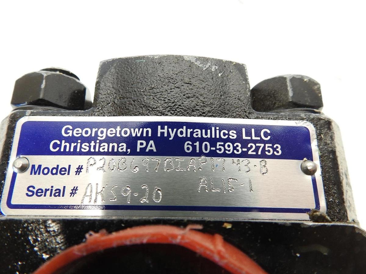 New Georgetown Hydraulics P20B697BIAP1843-B 2 Bolt Hole Hydraulic Pump Motor