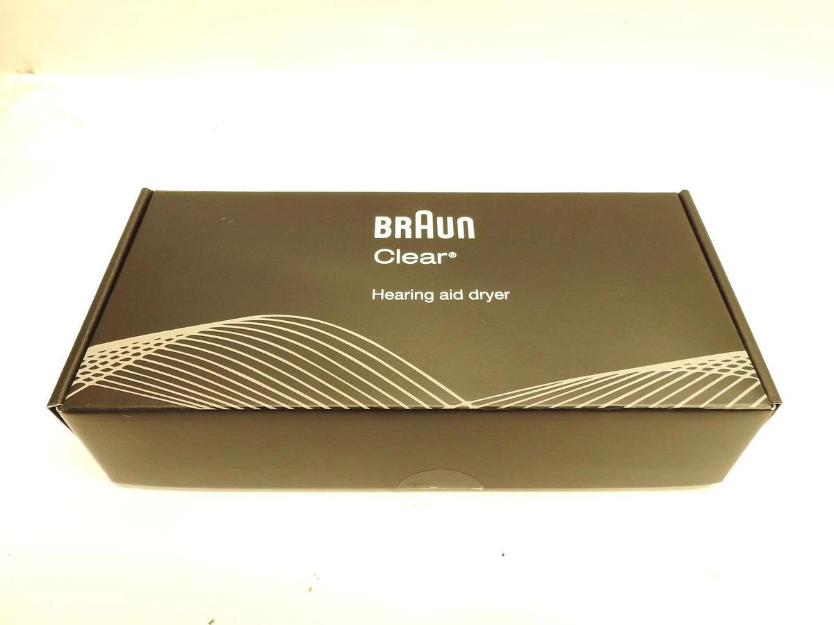 Braun Advanced Hearing Air Dryer & Dehumidifier - Energy-Efficient Care Companio