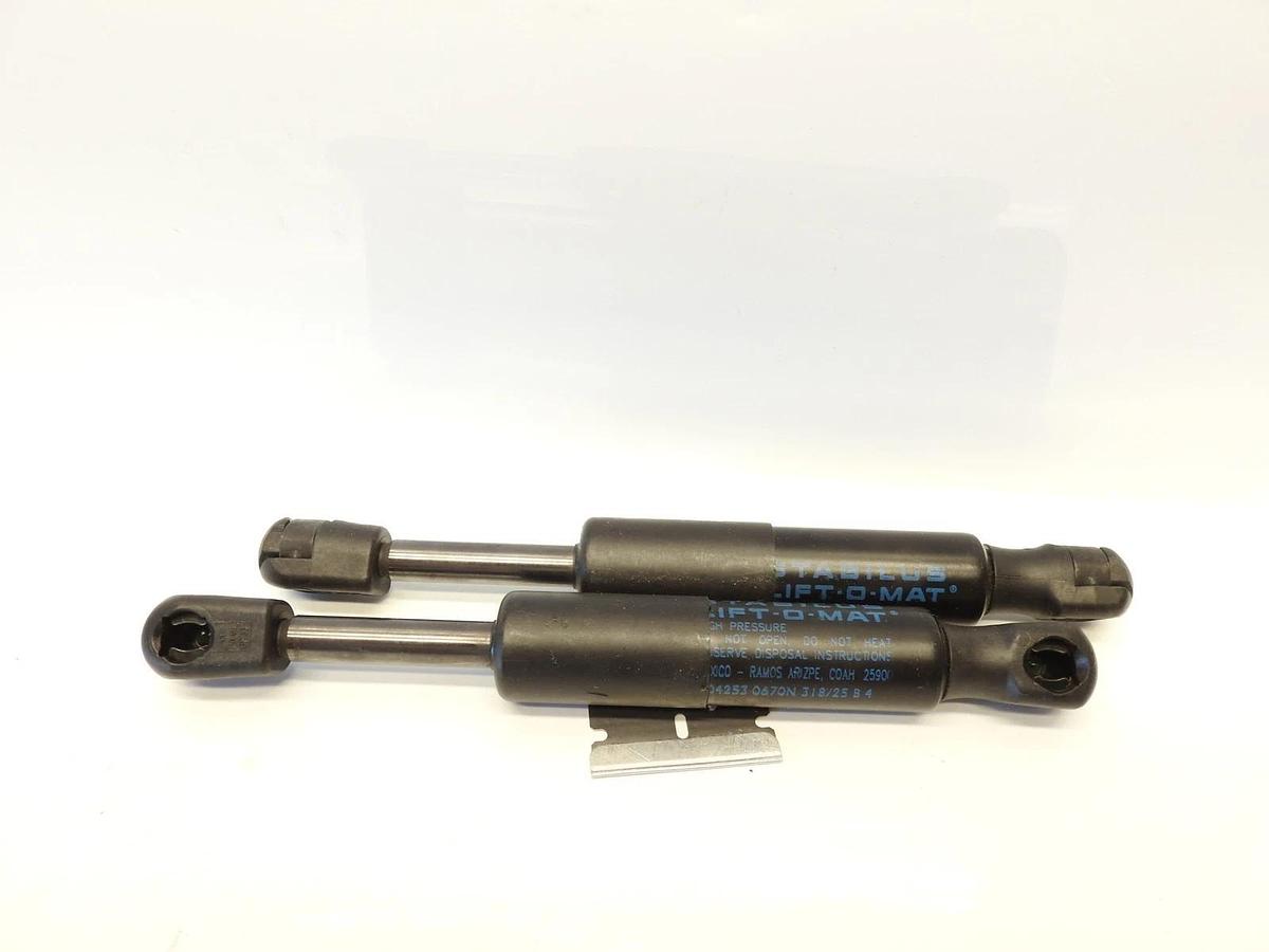 Lot Of 2 Stabilus 04253 0670n Gas Spring Hood Strut