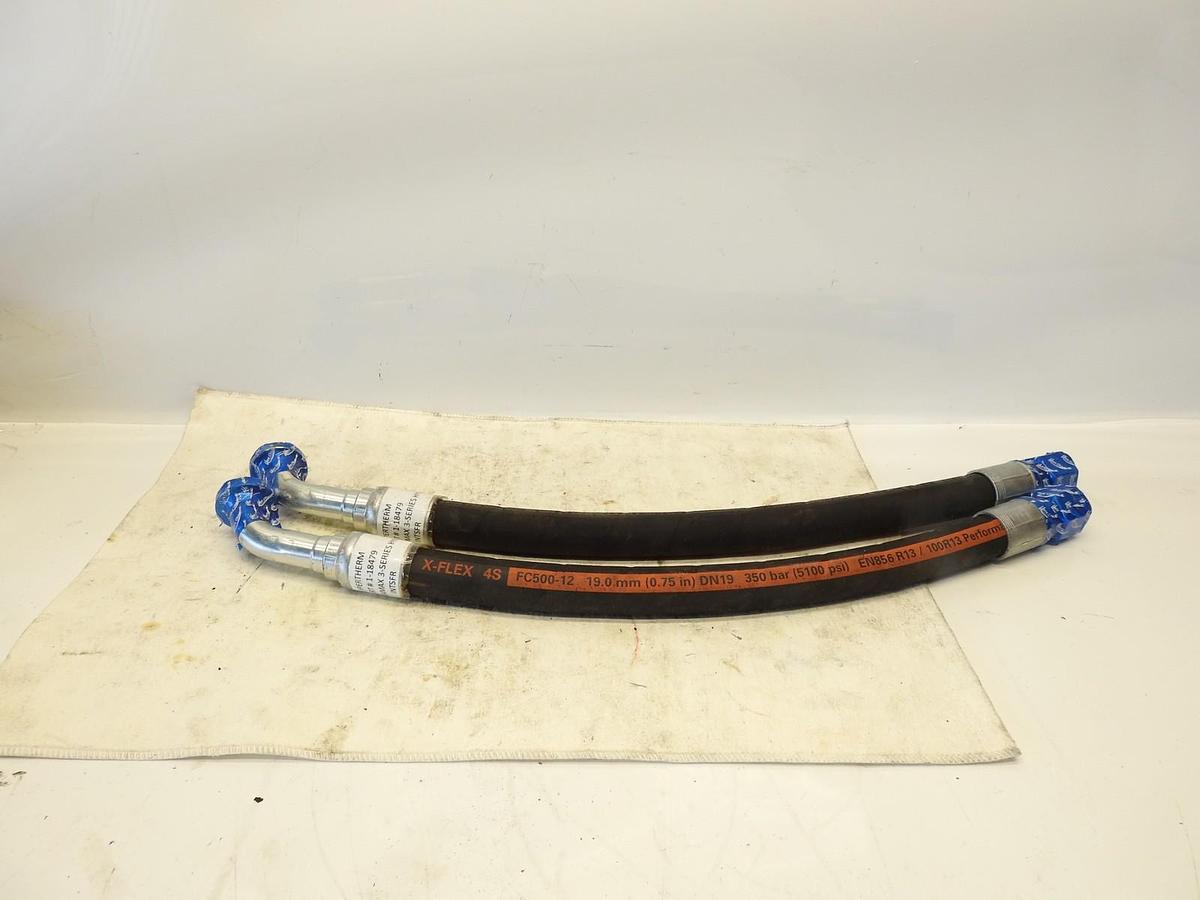 Lot Of 2 New Genuine Hypertherm 1-18479 Hydraulic Hose