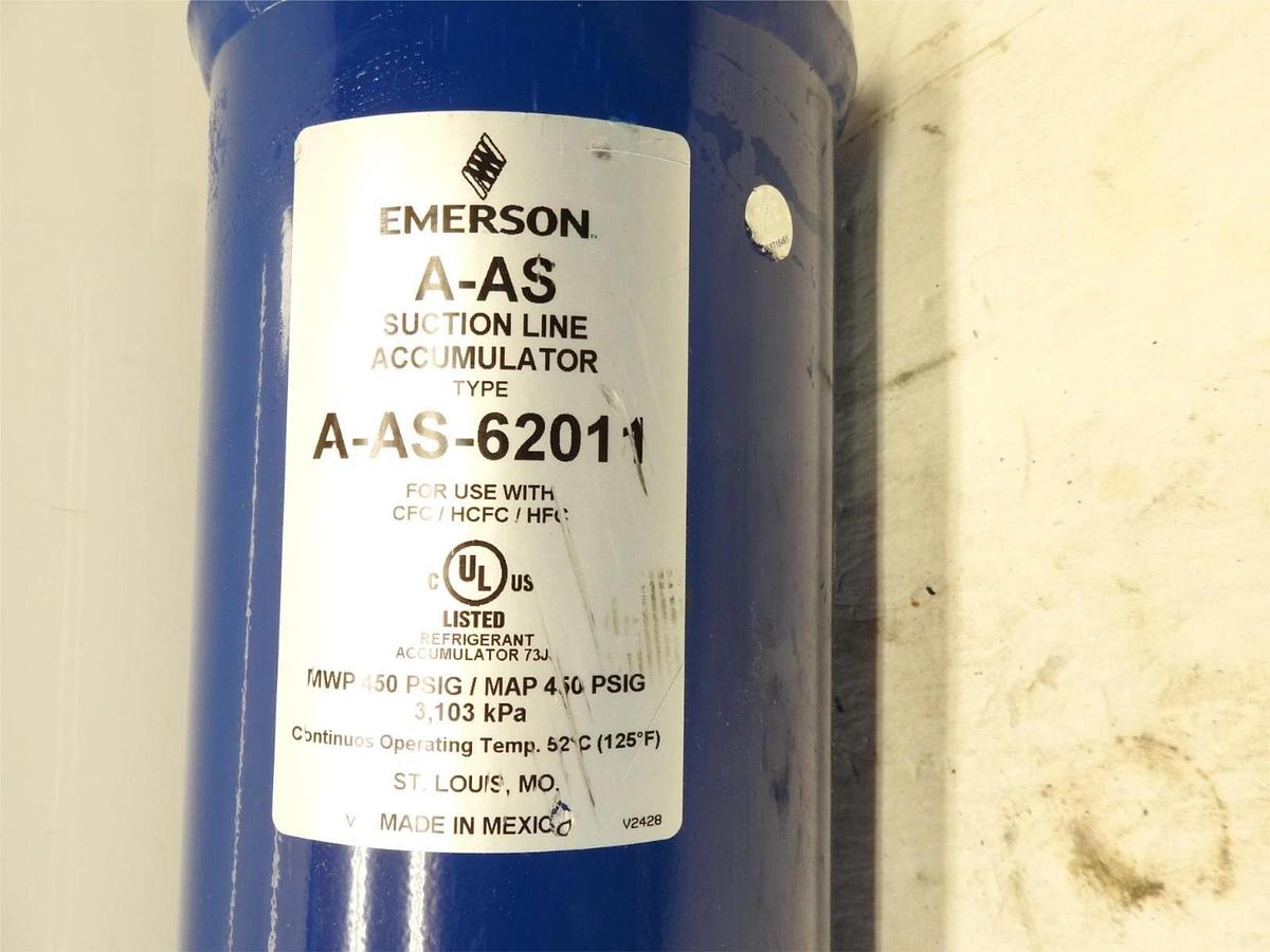 New Genuine Emerson A-AS-62011 Suction Accumulator