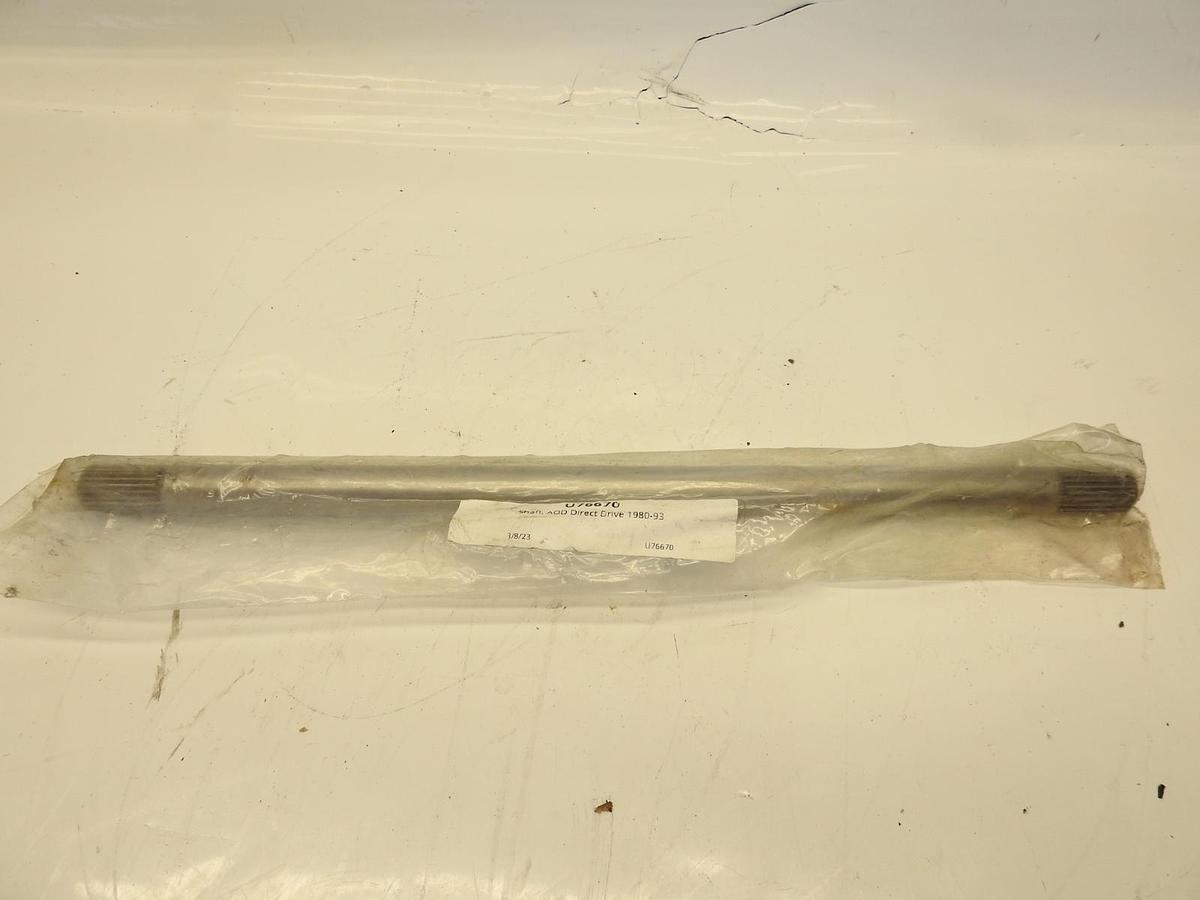 U76670 – AOD – SHAFT, DIRECT DRIVE, 1980-93