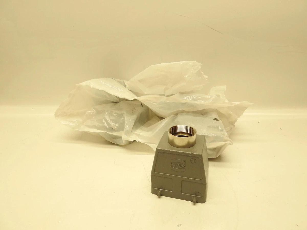 Lot Of 5 Harting HAN 32A-GG-29 Top Hood Connector Straight High