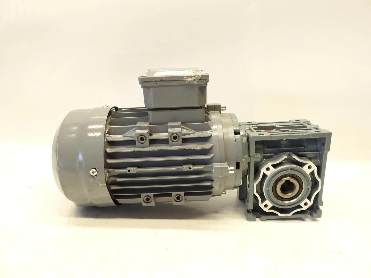 New Pujol X-712-4 Iec 230/400V 1330-1600 RPM GearMotor With Gearbox 60034-1
