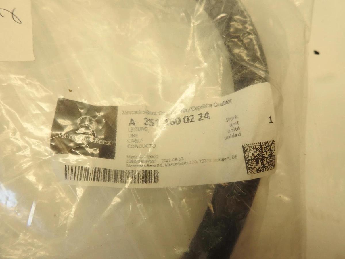 NEW MERCEDES-BENZ ML W164 POWER STEERING PRESSURE HOSE LHD A2514600224 OEM