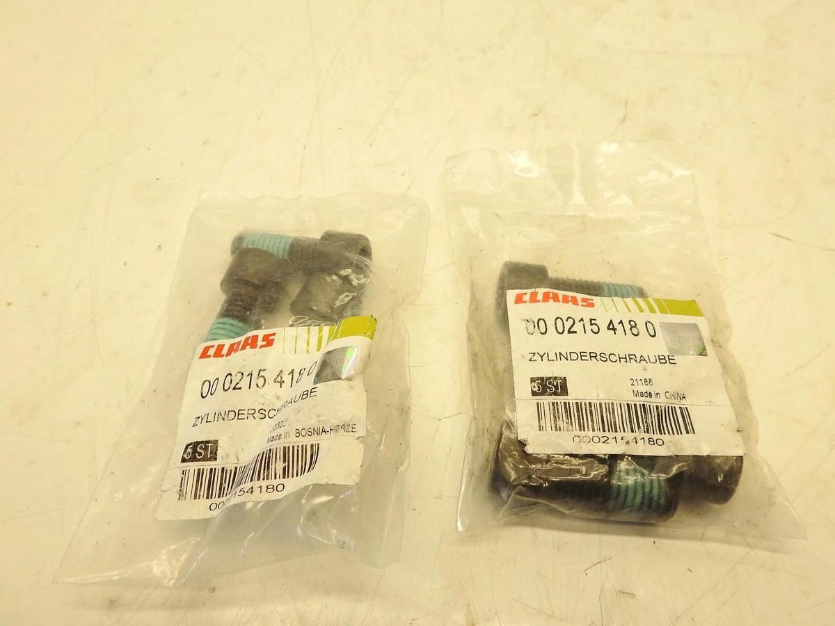 Lot Of 10 CLAAS 0002154180 Screw Socket head