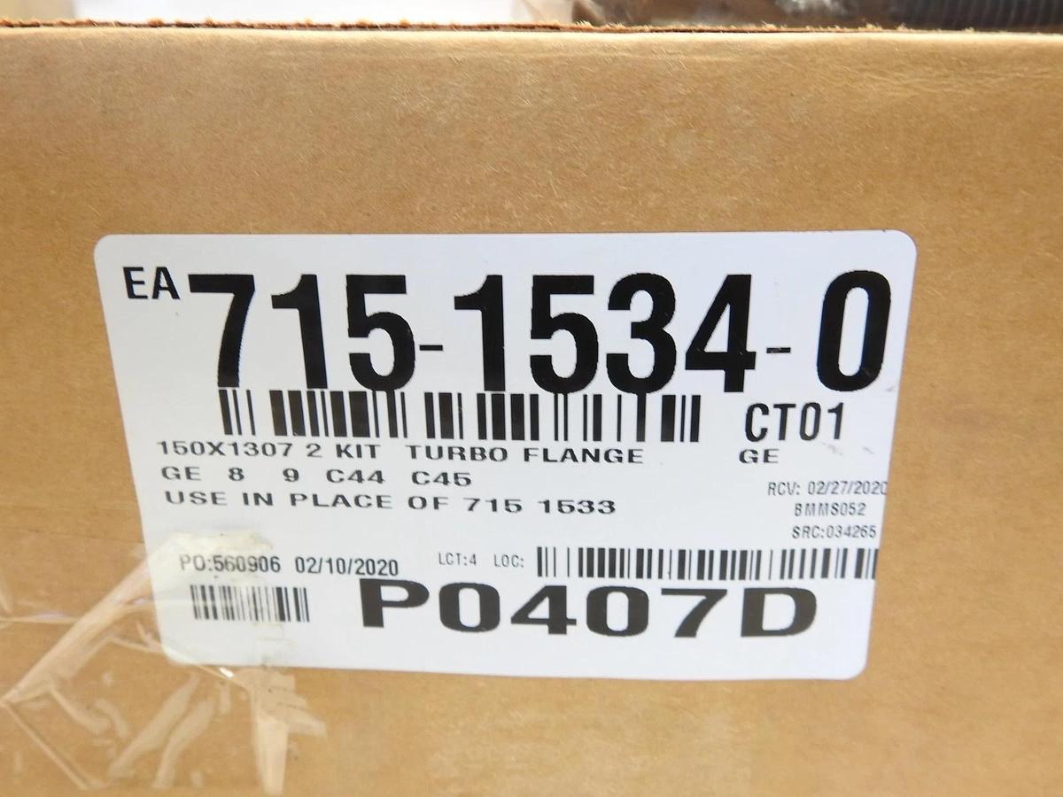 New OEM GE Transportation Systems 126X2034 Kit Turbo Flange 150X1307-2