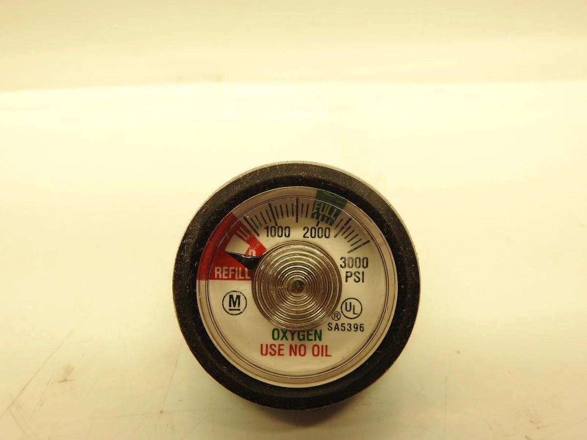 New Mija 1-03127 Pressure Gauge 0-195-300 PSI UL 1./8" NPT 1.4"