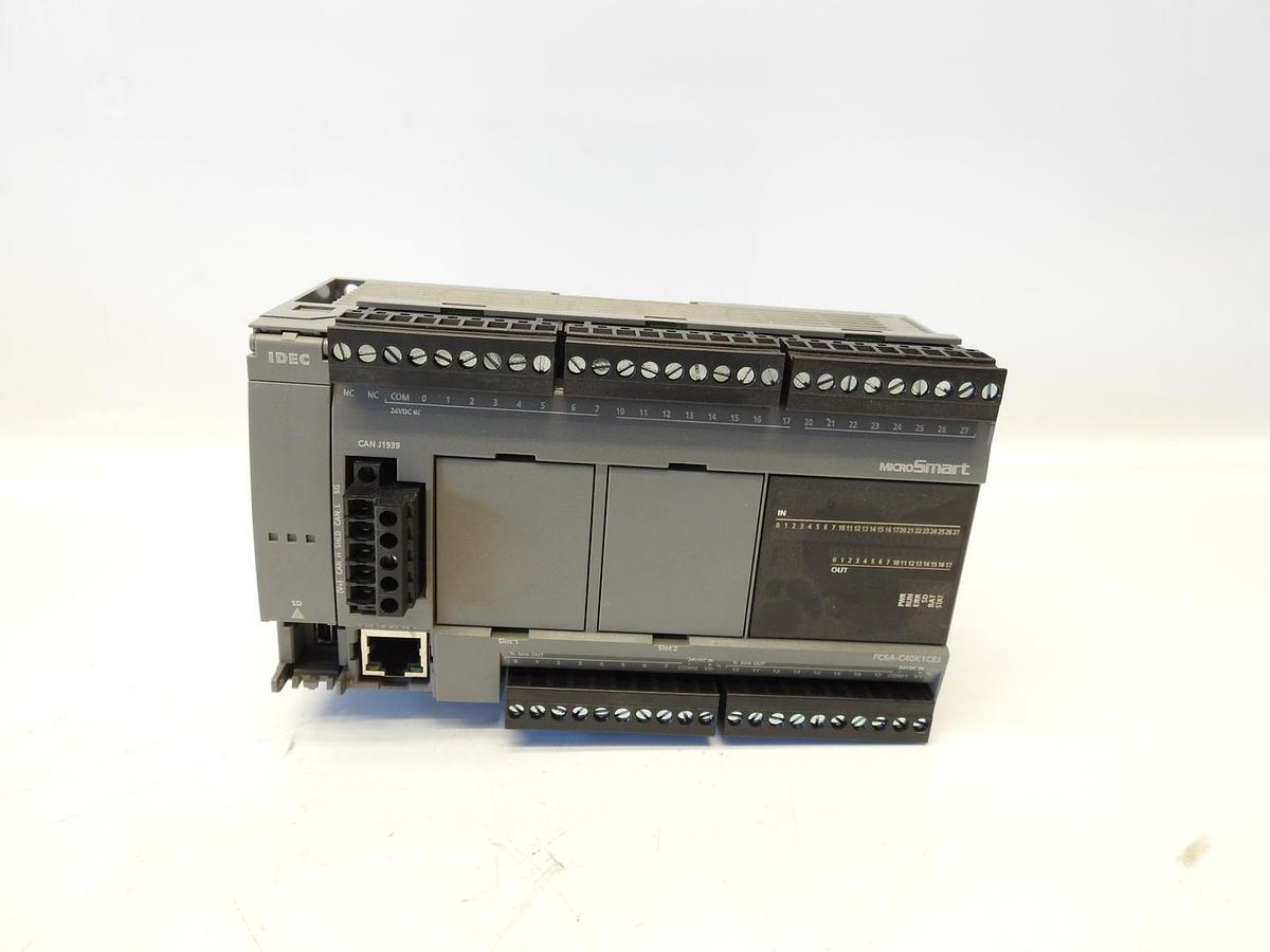 New FC6A-C40K1DE IDEC Programmable Logic Controllers, FC6A Series
