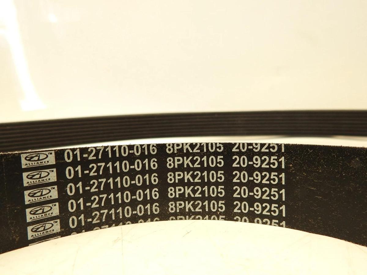 Oem Freightliner 01-27110-016 Accessory Drive Belt 8 Rib, Orion Poly, 2105 Mm