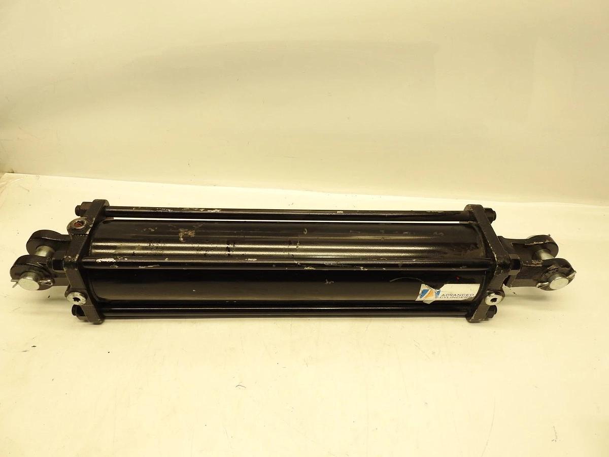New Advanced Hydraulics 4018TR-ORB/NPT Hydraulic Cylinder 4" Bore 18" Stroke
