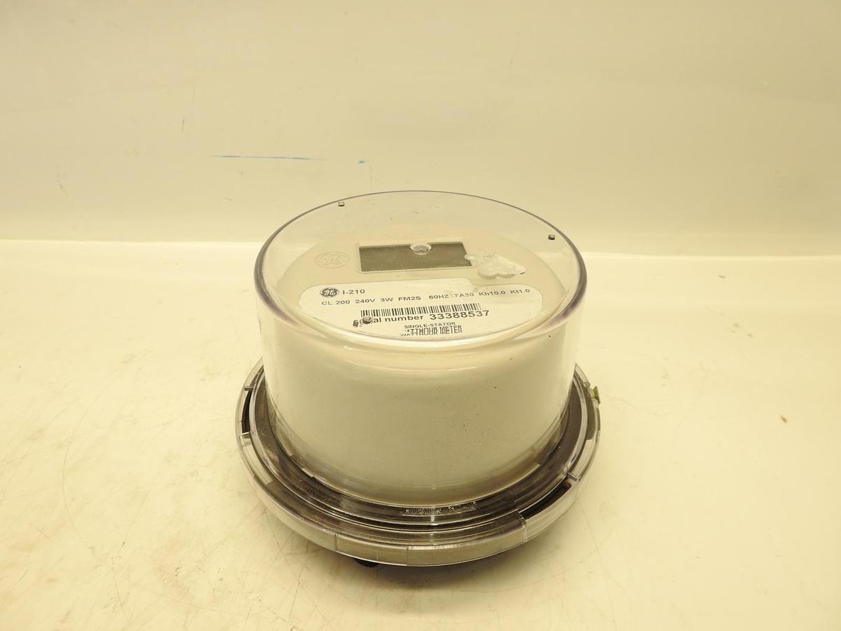 New Oem GE I-210+ Watthour Smart Electric Meter CL200 240V 3W FM2S