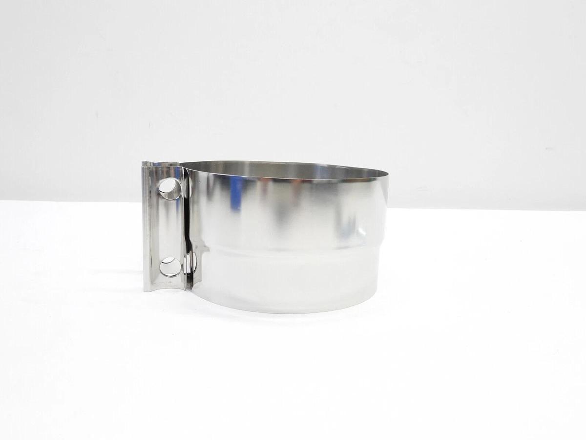 NEW Stainless Steel Preformed 5" Truck Exhaust Clamp TRP EC50PLS