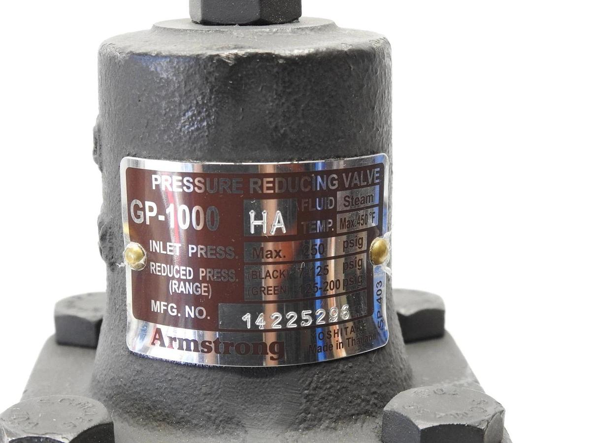 New Genuine Armstrong Pressure Reducing Steam Valve GP-1000  14225296