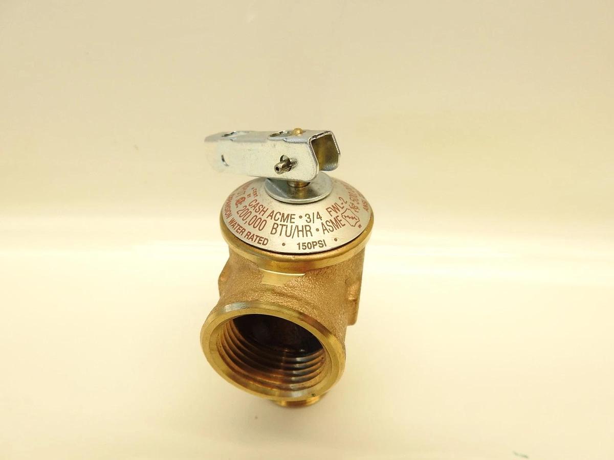 New Cash Acme CSA-0G1438.6C Stainless Steel Pressure Relief Valves Free Ship