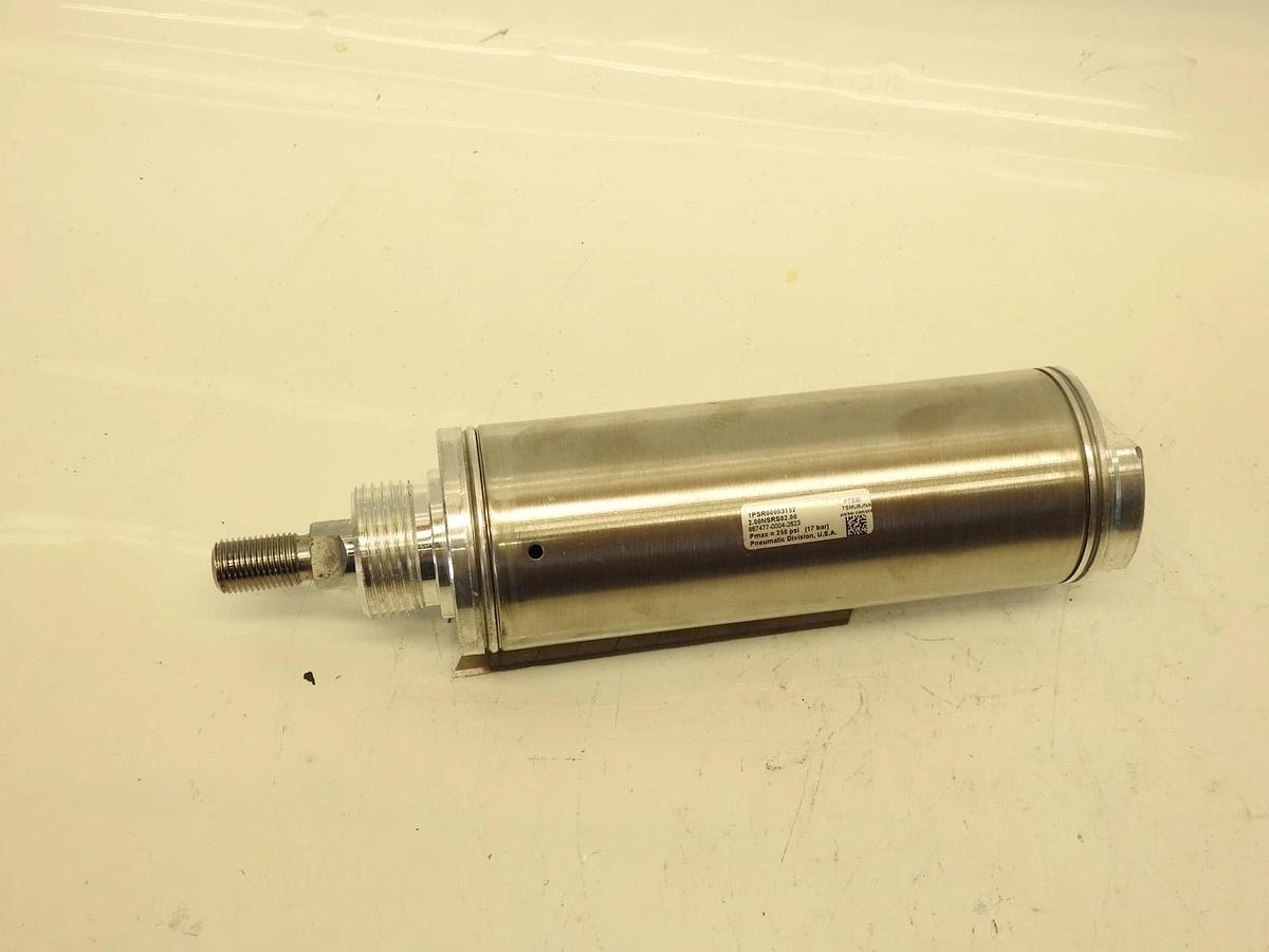 Oem Parker 1psr00003152 Air Cylinder 2.00NSRS02.00  Pmax= 250 Psi