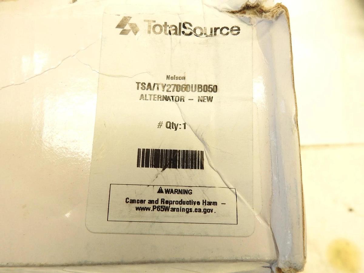 New TotalSource, 12106826, Alternator, JLG 7012653