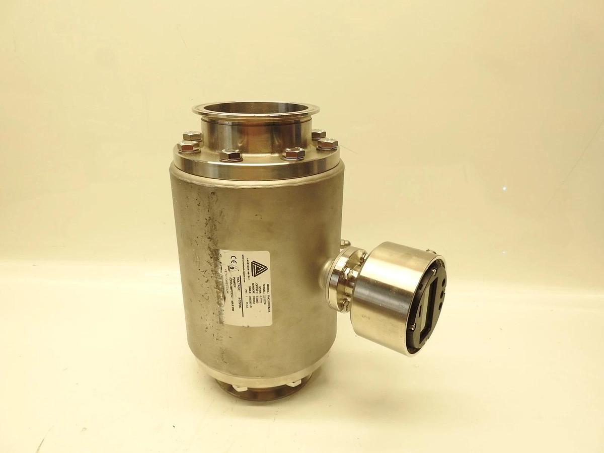 New Anderson-Negele FMQ100SDM1A ELECTROMAGNETIC FLOW METER 4" TC 316L
