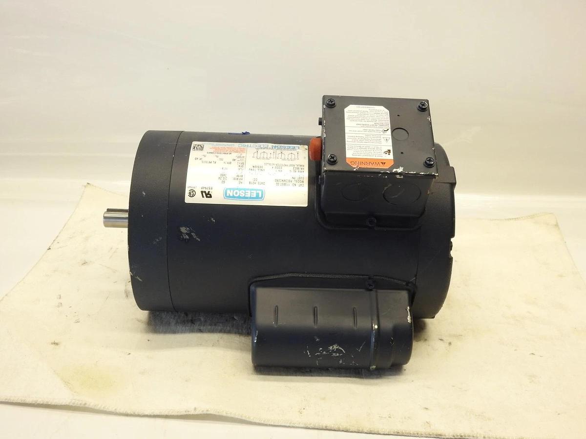 Leeson 115857.00 P6C34NC28D Electric Motor 60 HZ 3450 RPM 230V