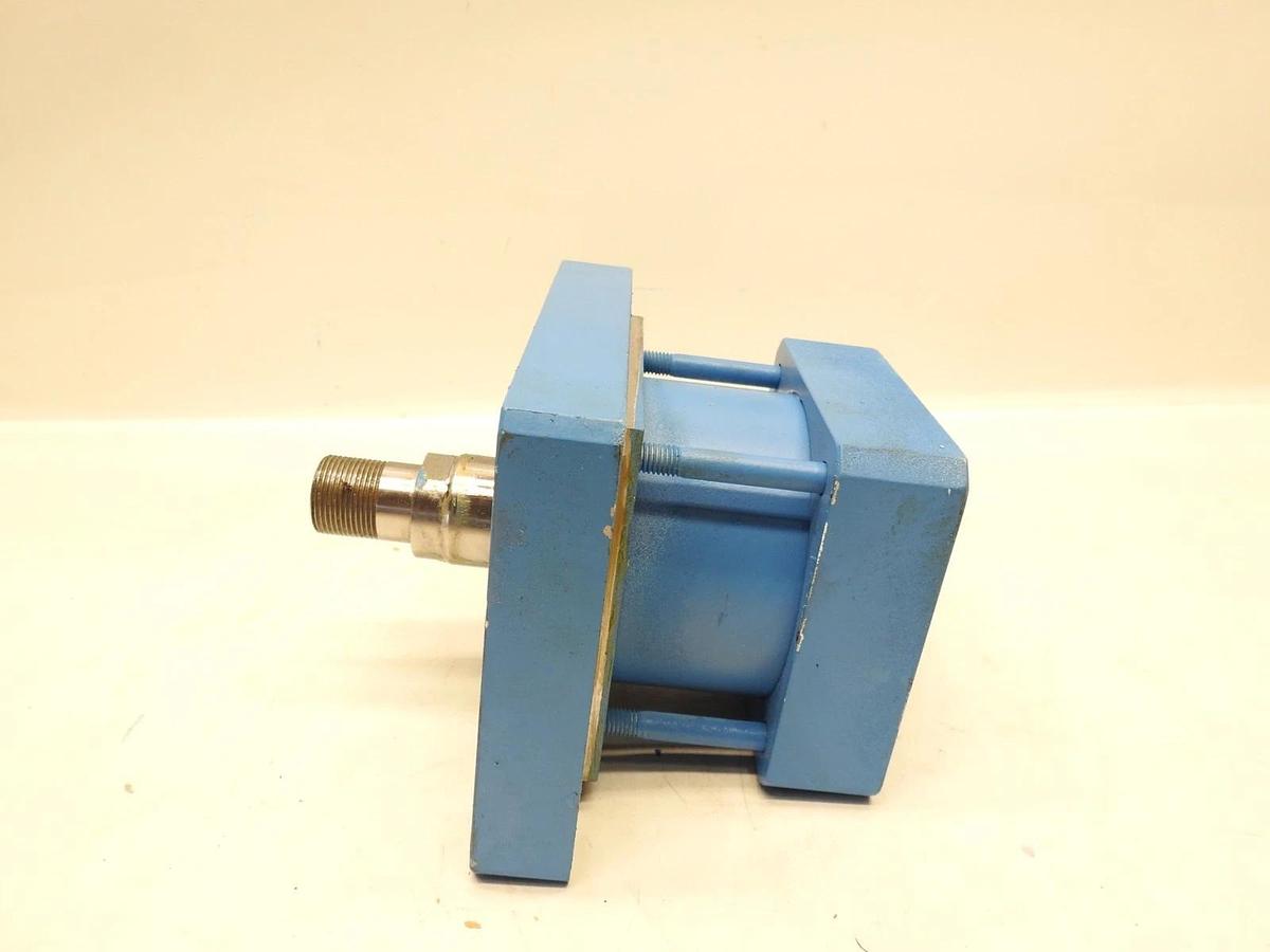 New Rexroth 4 Bolt Hole Hydraulic Cylinder Threaded Shaft