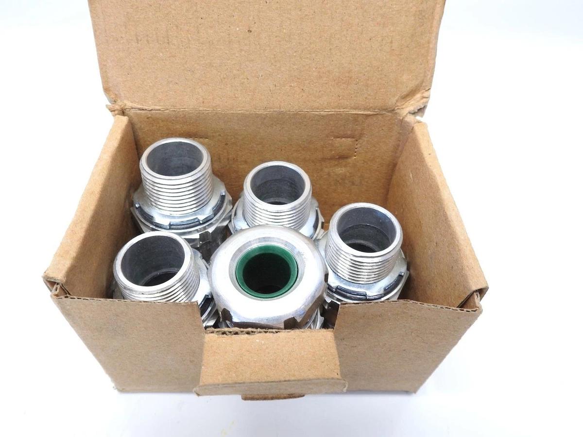 5 ea CMP TC-075A079 3/4" NPT Aluminum Tray Cable Connectors for Hazardous Locat
