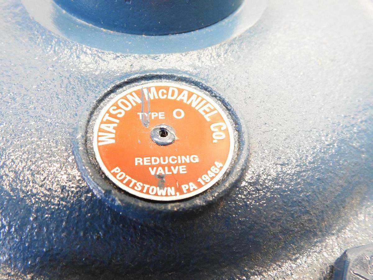 New Genuine Watson Mcdaniel Type O Pressure Reducing Valve 2-1/4”