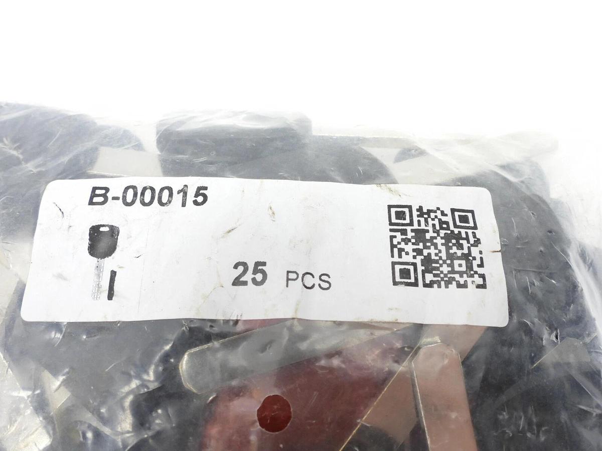 Lot Of 25 New Uncut Black Car Keys B-00015 46.00 mm Shaft 3mm Thick