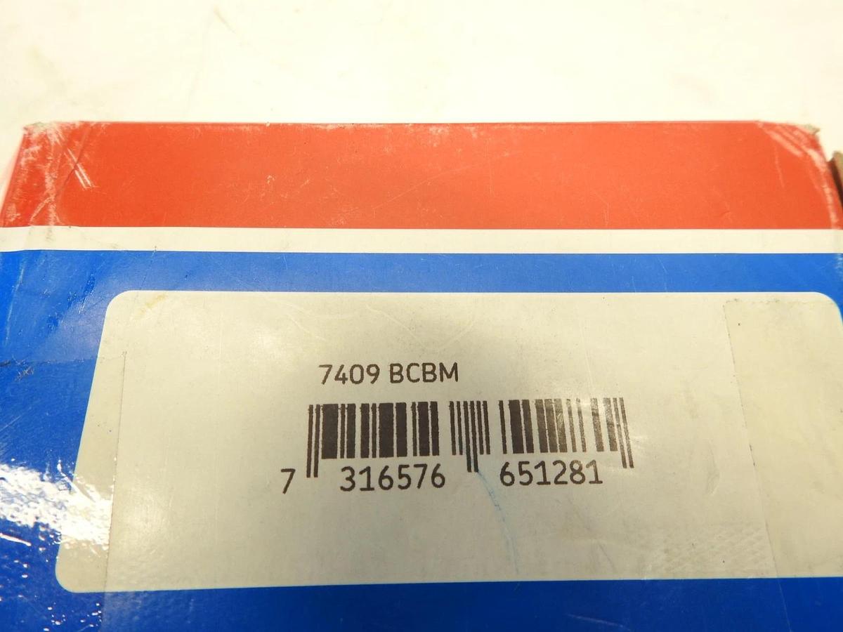 New Genuine SKF 7409 BCBM Angular Contact Ball Bearing