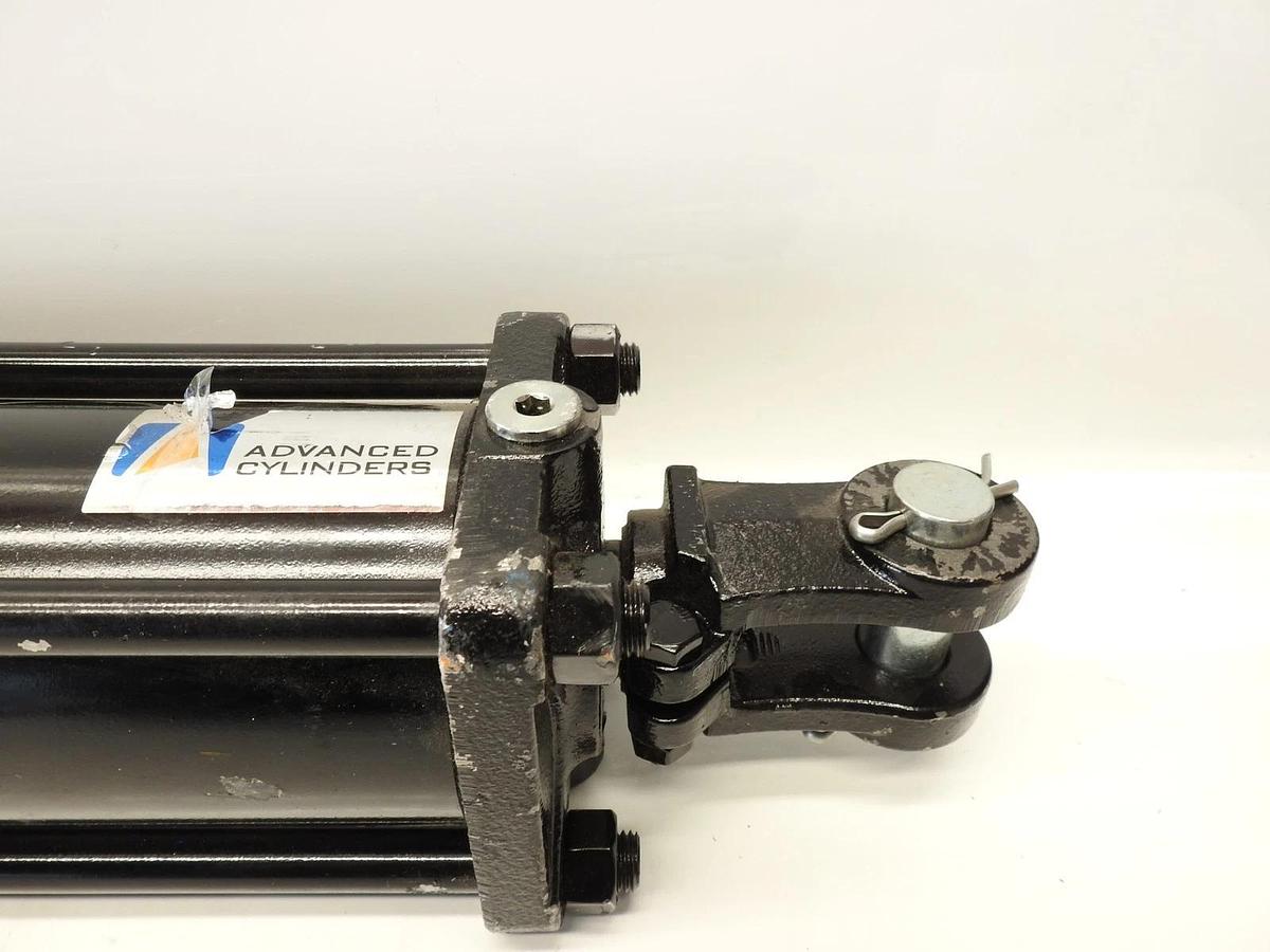 New Advanced Hydraulics 4018TR-ORB/NPT Hydraulic Cylinder 4" Bore 18" Stroke