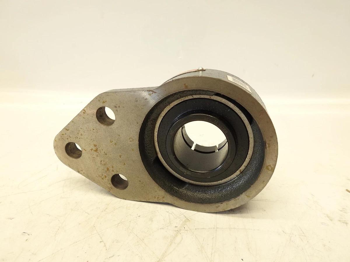 SEALMASTER FBMH-23T Flange-Mount Ball Bearing Unit - 3-Bolt Bracket, 1-7/16 in
