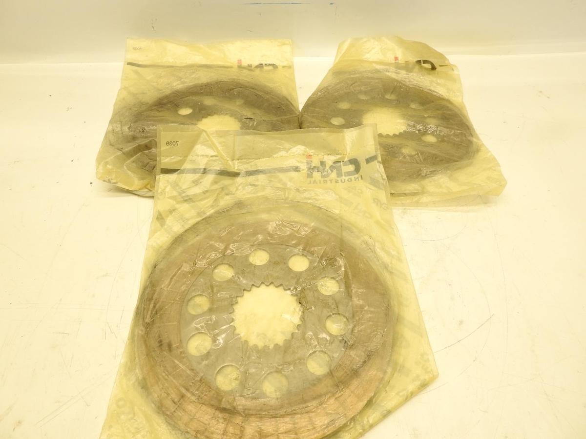 3Pk Oem CNH Brake Friction Disk Compatible With Ford Tractors 2600, 2610, 2810,