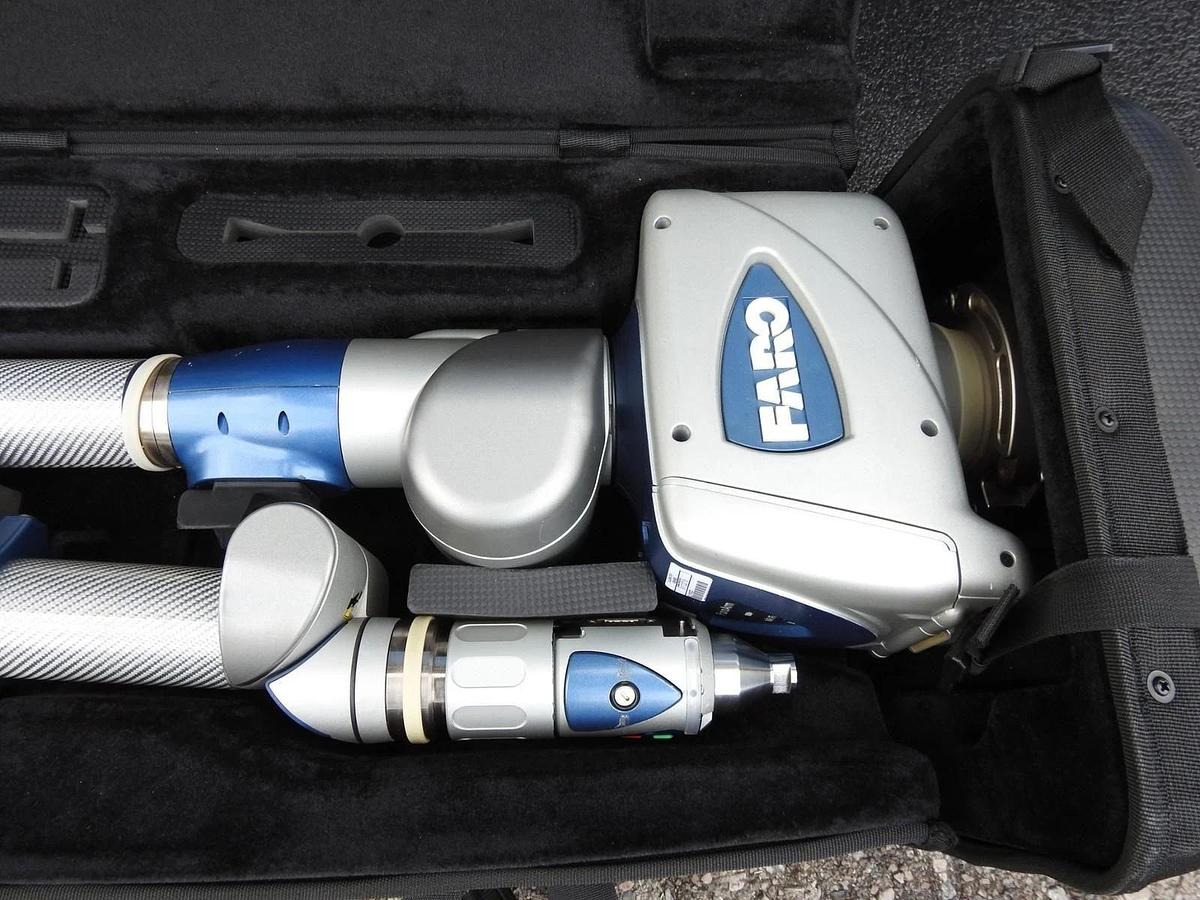 AS IS! Faro Edge Laser Measuring Scan Arm + HD Scanner & Accessories